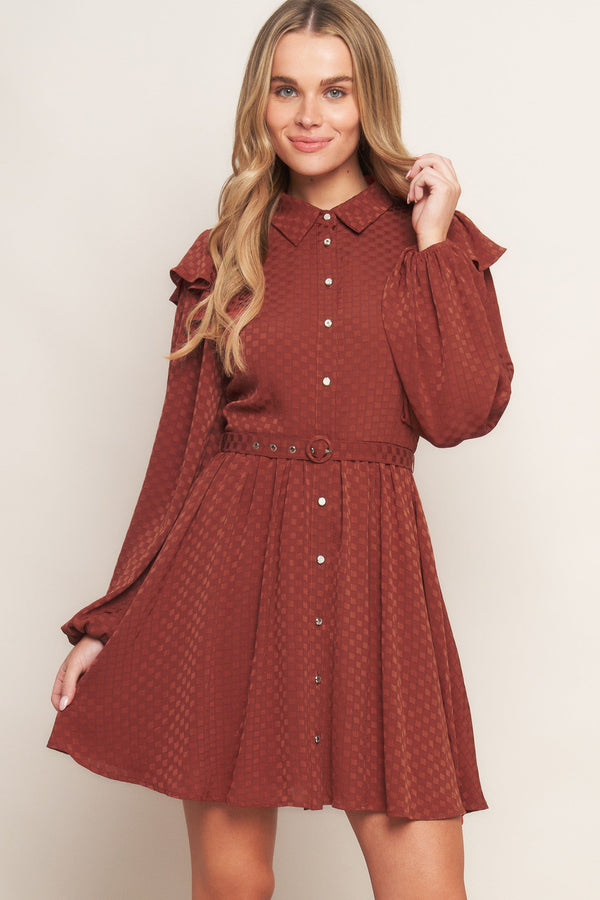 call-it-love-woven-mini-dress-1 Flying Tomato-Sophia's StyleDRESSES-1